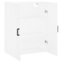 White wall cabinet 69.5x34x90 cm by vidaXL, Sideboards - Ref: Foro24-828420, Price: 79,19 €, Discount: %