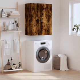 Smoked oak wall cabinet 69.5x34x90 cm by vidaXL, Sideboards - Ref: Foro24-828417, Price: 66,43 €, Discount: %