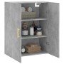 Armario de pared gris hormigón 69,5x34x90 cm de vidaXL, Aparadores - Ref: Foro24-828416, Precio: 84,66 €, Descuento: %