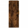 Armario de pared roble ahumado 69,5x34x90 cm de vidaXL, Aparadores - Ref: Foro24-828417, Precio: 66,43 €, Descuento: %