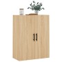 Sonoma oak wall cabinet 69.5x34x90 cm by vidaXL, Sideboards - Ref: Foro24-828447, Price: 75,99 €, Discount: %