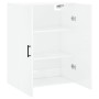 Glänzend weißer Wandschrank 69,5x34x90 cm von vidaXL, Sideboards - Ref: Foro24-828430, Preis: 78,19 €, Rabatt: %