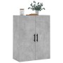 Concrete gray wall cabinet 69.5x34x90 cm by vidaXL, Sideboards - Ref: Foro24-828448, Price: 75,76 €, Discount: %