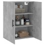 Armario de pared gris hormigón 69,5x34x90 cm de vidaXL, Aparadores - Ref: Foro24-828448, Precio: 75,76 €, Descuento: %