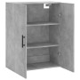 Concrete gray wall cabinet 69.5x34x90 cm by vidaXL, Sideboards - Ref: Foro24-828448, Price: 75,76 €, Discount: %