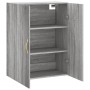 Sonoma grauer Wandschrank 69,5x34x90 cm von vidaXL, Sideboards - Ref: Foro24-828410, Preis: 70,34 €, Rabatt: %