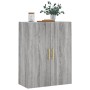 Armario de pared gris Sonoma 69,5x34x90 cm de vidaXL, Aparadores - Ref: Foro24-828418, Precio: 77,99 €, Descuento: %