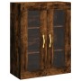 Smoked oak wall cabinet 69.5x34x90 cm by vidaXL, Sideboards - Ref: Foro24-828465, Price: 92,99 €, Discount: %