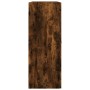 Armario de pared roble ahumado 69,5x34x90 cm de vidaXL, Aparadores - Ref: Foro24-828465, Precio: 92,87 €, Descuento: %