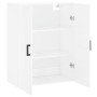 Armario de pared blanco brillante 69,5x34x90 cm de vidaXL, Aparadores - Ref: Foro24-828422, Precio: 53,55 €, Descuento: %