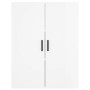 Armario de pared blanco brillante 69,5x34x90 cm de vidaXL, Aparadores - Ref: Foro24-828422, Precio: 53,55 €, Descuento: %