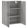 Sonoma grauer Wandschrank 69,5x34x90 cm von vidaXL, Sideboards - Ref: Foro24-828434, Preis: 71,01 €, Rabatt: %