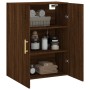 Brown oak wall cabinet 69.5x34x90 cm by vidaXL, Sideboards - Ref: Foro24-828419, Price: 77,79 €, Discount: %