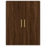 Brown oak wall cabinet 69.5x34x90 cm by vidaXL, Sideboards - Ref: Foro24-828419, Price: 77,79 €, Discount: %