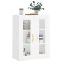 Armario de pared blanco 69,5x34x90 cm de vidaXL, Aparadores - Ref: Foro24-828460, Precio: 110,29 €, Descuento: %