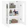 Armario de pared blanco 69,5x34x90 cm de vidaXL, Aparadores - Ref: Foro24-828460, Precio: 110,29 €, Descuento: %