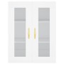 Armario de pared blanco 69,5x34x90 cm de vidaXL, Aparadores - Ref: Foro24-828460, Precio: 110,29 €, Descuento: %