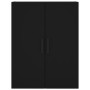 Armario de pared negro 69,5x34x90 cm de vidaXL, Aparadores - Ref: Foro24-828445, Precio: 89,00 €, Descuento: %