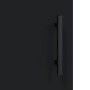 Armario de pared negro 69,5x34x90 cm de vidaXL, Aparadores - Ref: Foro24-828445, Precio: 89,00 €, Descuento: %