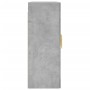 Concrete gray wall cabinet 69.5x34x90 cm by vidaXL, Sideboards - Ref: Foro24-828472, Price: 87,52 €, Discount: %