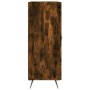 Aparador de madera de ingeniería roble ahumado 69,5x34x90 cm de vidaXL, Aparadores - Ref: Foro24-828017, Precio: 90,54 €, Des...