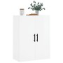 Armario de pared blanco brillante 69,5x34x90 cm de vidaXL, Aparadores - Ref: Foro24-828446, Precio: 90,58 €, Descuento: %