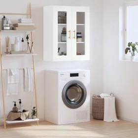 White wall cabinet 69.5x34x90 cm by vidaXL, Sideboards - Ref: Foro24-828468, Price: 101,42 €, Discount: %