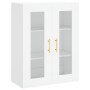 Armario de pared blanco 69,5x34x90 cm de vidaXL, Aparadores - Ref: Foro24-828468, Precio: 104,86 €, Descuento: %