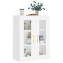 Armario de pared blanco 69,5x34x90 cm de vidaXL, Aparadores - Ref: Foro24-828468, Precio: 104,86 €, Descuento: %