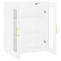 Armario de pared blanco 69,5x34x90 cm de vidaXL, Aparadores - Ref: Foro24-828468, Precio: 104,86 €, Descuento: %