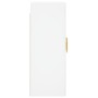 Armario de pared blanco 69,5x34x90 cm de vidaXL, Aparadores - Ref: Foro24-828468, Precio: 104,86 €, Descuento: %