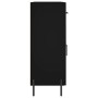 Aparador de madera de ingeniería negro 69,5x34x90 cm de vidaXL, Aparadores - Ref: Foro24-827997, Precio: 103,15 €, Descuento: %