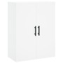 White wall cabinet 69.5x34x90 cm by vidaXL, Sideboards - Ref: Foro24-828444, Price: 78,01 €, Discount: %