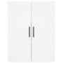 White wall cabinet 69.5x34x90 cm by vidaXL, Sideboards - Ref: Foro24-828444, Price: 78,01 €, Discount: %