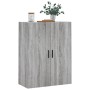 Armario de pared gris Sonoma 69,5x34x90 cm de vidaXL, Aparadores - Ref: Foro24-828442, Precio: 67,11 €, Descuento: %