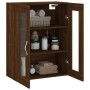 Brown oak wall cabinet 69.5x34x90 cm by vidaXL, Sideboards - Ref: Foro24-828467, Price: 82,69 €, Discount: %