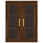 Brown oak wall cabinet 69.5x34x90 cm by vidaXL, Sideboards - Ref: Foro24-828467, Price: 82,69 €, Discount: %