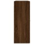 Armario de pared marrón roble 69,5x34x90 cm de vidaXL, Aparadores - Ref: Foro24-828467, Precio: 82,61 €, Descuento: %