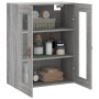 Sonoma gray wall cabinet 69.5x34x90 cm by vidaXL, Sideboards - Ref: Foro24-828458, Price: 85,41 €, Discount: %