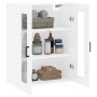 Armario de pared blanco brillante 69,5x34x90 cm de vidaXL, Aparadores - Ref: Foro24-828478, Precio: 99,68 €, Descuento: %