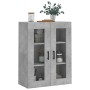 Concrete gray wall cabinet 69.5x34x90 cm by vidaXL, Sideboards - Ref: Foro24-828488, Price: 95,75 €, Discount: %