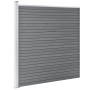 Fence set 10 square + 1 oblique WPC gray 1830x186 cm by vidaXL, fence panels - Ref: Foro24-3053242, Price: 2,00 €, Discount: %