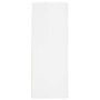 Armario de pared blanco brillante 69,5x34x90 cm de vidaXL, Aparadores - Ref: Foro24-828494, Precio: 95,26 €, Descuento: %