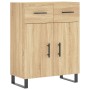 Sonoma Oak Engineered Wood Sideboard 69.5x34x90 cm by vidaXL, Sideboards - Ref: Foro24-828007, Price: 109,78 €, Discount: %