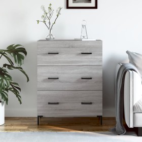 Engineered wood sideboard in Sonoma grey, 69.5x34x90 cm by vidaXL, Sideboards - Ref: Foro24-827858, Price: 98,99 €, Discount: %