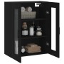 Armario de pared negro 69,5x34x90 cm de vidaXL, Aparadores - Ref: Foro24-828485, Precio: 92,46 €, Descuento: %