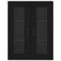 Armario de pared negro 69,5x34x90 cm de vidaXL, Aparadores - Ref: Foro24-828485, Precio: 92,46 €, Descuento: %