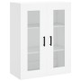 Armario de pared blanco 69,5x34x90 cm de vidaXL, Aparadores - Ref: Foro24-828484, Precio: 92,75 €, Descuento: %