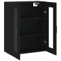 Armario de pared negro 69,5x34x90 cm de vidaXL, Aparadores - Ref: Foro24-828485, Precio: 92,46 €, Descuento: %