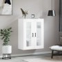 Armario de pared blanco 69,5x34x90 cm de vidaXL, Aparadores - Ref: Foro24-828484, Precio: 92,75 €, Descuento: %